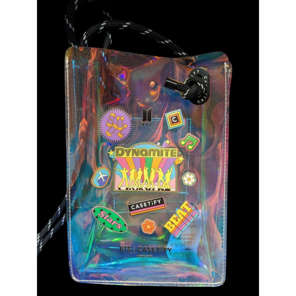 Casetify x BTS Translucent Multichrome Crossbody Bag